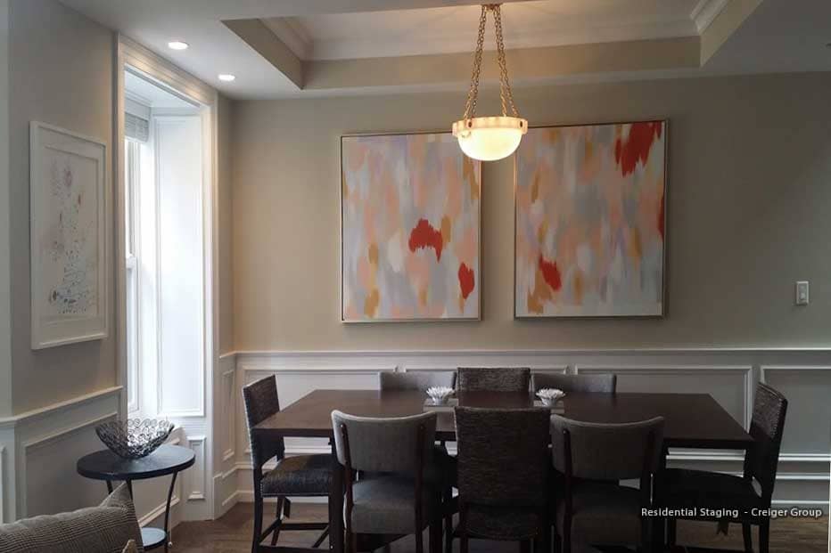 Boston Art Rentals - Creiger Group - Residential Staging and Art Decorating
