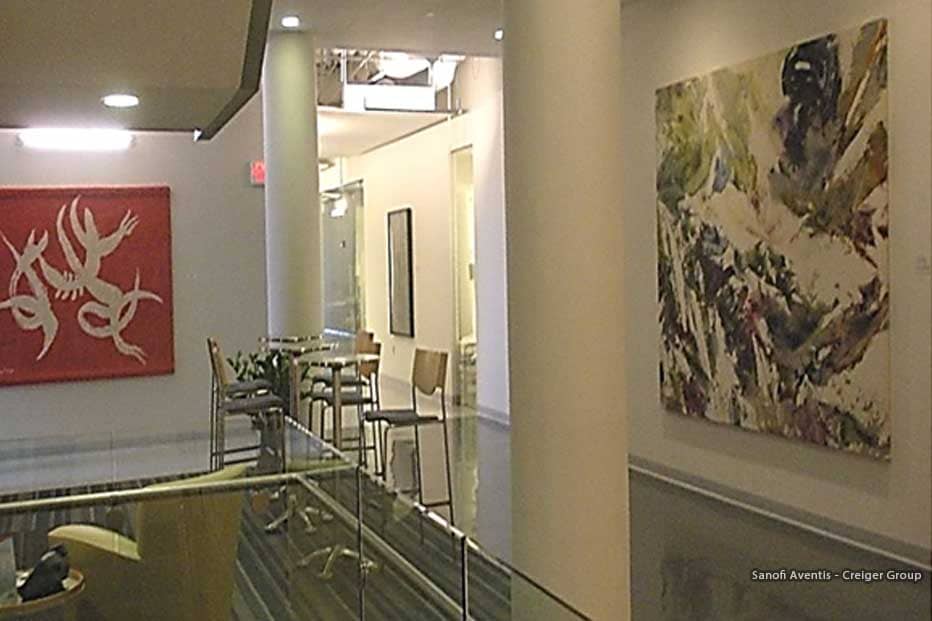 Boston Art Rentals - Creiger Group - Sanofi Aventis, Cambridge, MA