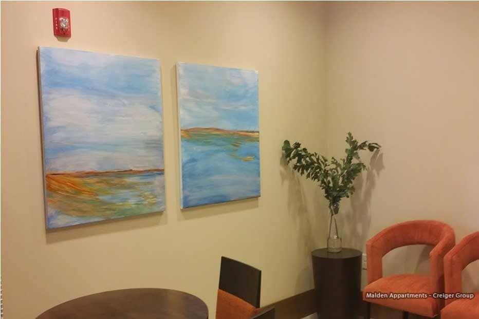 Boston Art Rentals - Creiger Group - Malden Appartments, Malden, MA