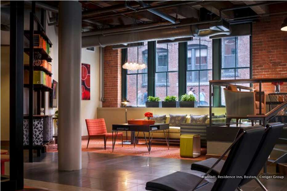 Boston Art Rentals - Creiger Group - Marriott, Residence Inn, Boston, MA