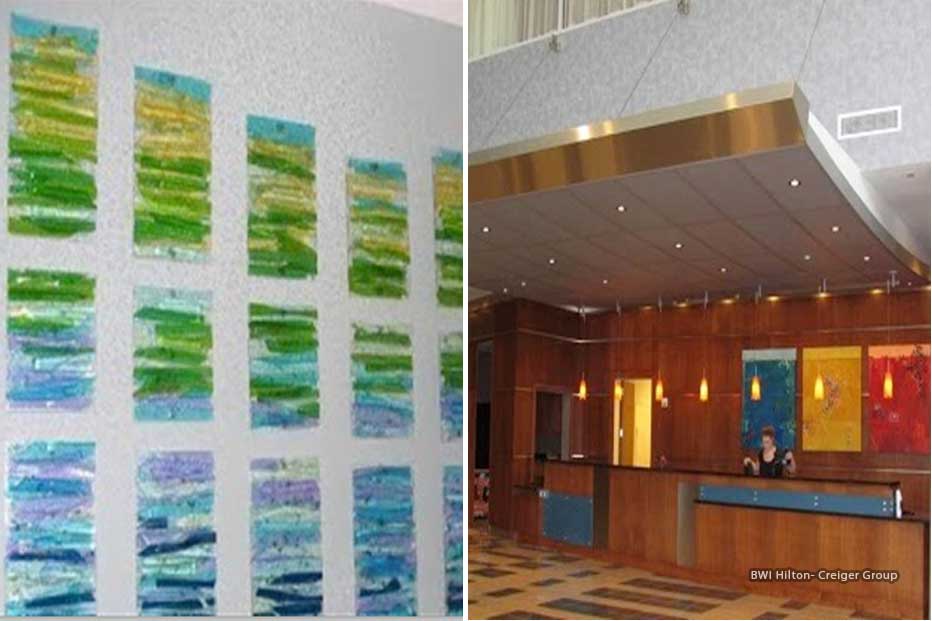 Boston Art Rentals - Creiger Group - BWI Hilton