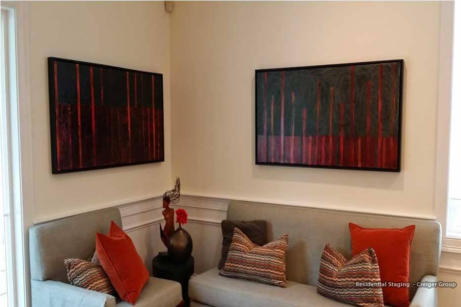 Boston Art Rentals - Creiger Group - Residential Staging and Art Decorating