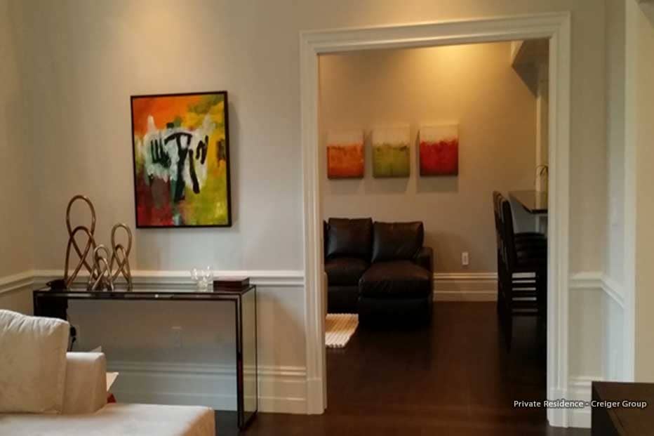 Boston Art Rentals - Creiger Group - Residential Staging and Art Decorating