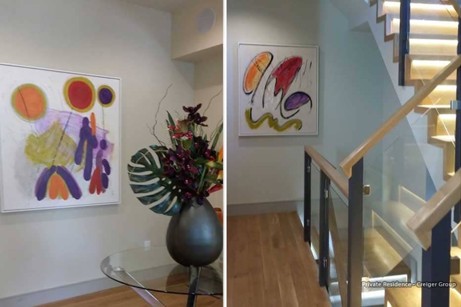 Boston Art Rentals - Creiger Group - Residential Staging and Art Decorating